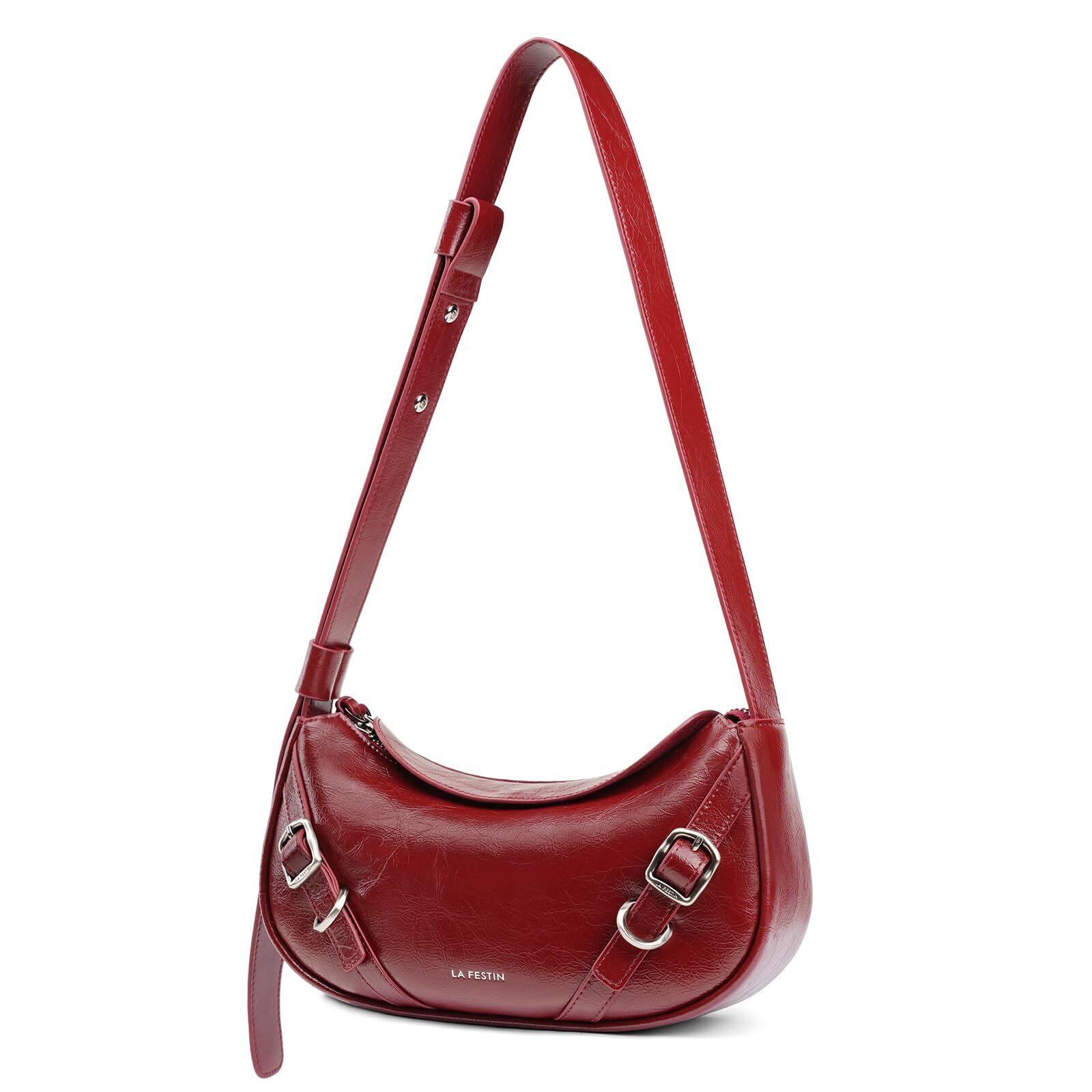 1513 La Festin Hobo Bags Soft Leather Hobo Purse With Adjustable Strap